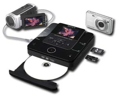 Sony DVD Recorder DVDirect VRD-MC6 DVD Burner w/ 2.7" Screen & AVCHD Recording