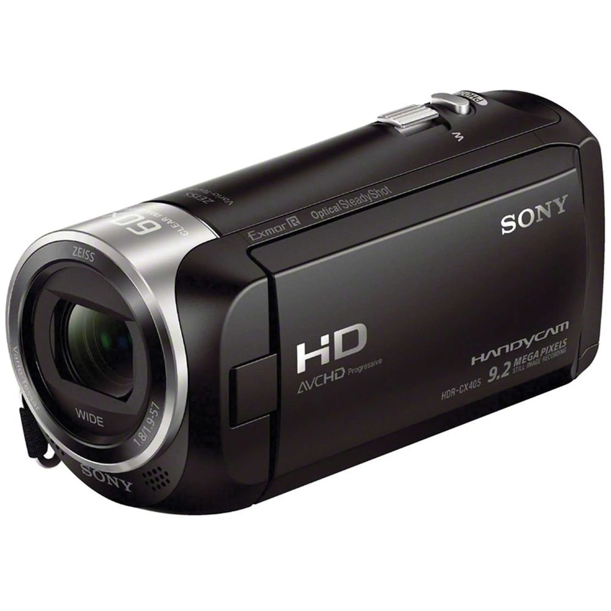 Sony HDR-CX405 HD Handycam HDRCX405/B   64GB microSDXC   Carrying Case   Deluxe Cleaning Kit Bundle