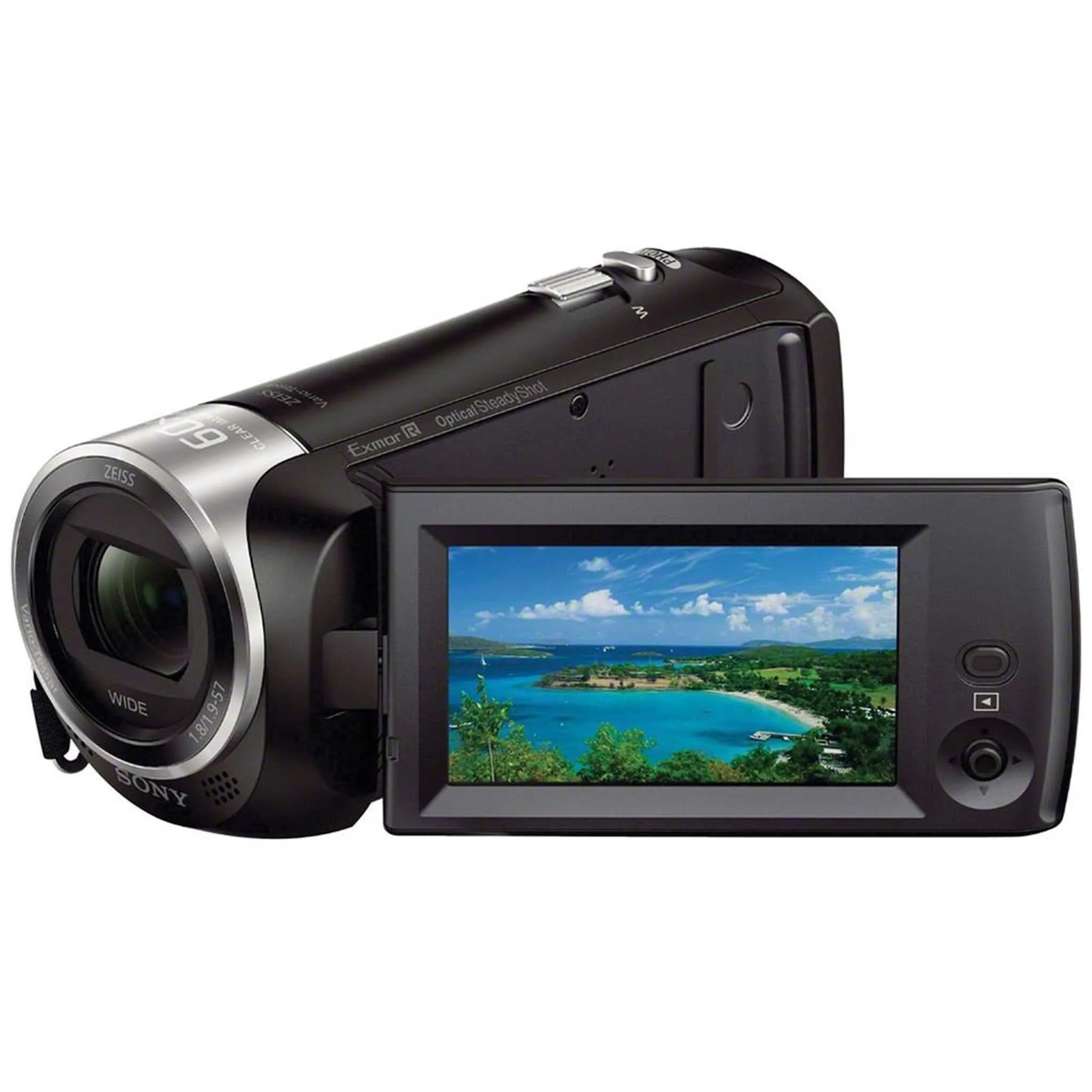 Sony HDR-CX405 HD Handycam HDRCX405/B   64GB microSDXC   Carrying Case   Deluxe Cleaning Kit Bundle