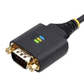 Startech 2P1FFC-USB-SERIAL 2-Port USB Serial Cable with Dual DB9 RS232 - Black/Grey