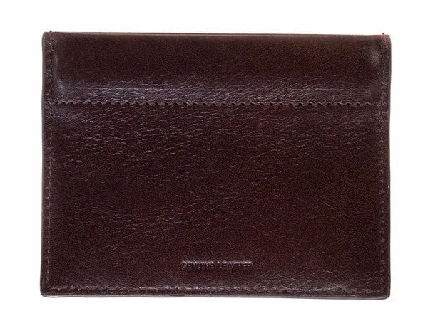 Status Anxiety Isaac Wallet - Chocolate
