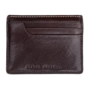 Status Anxiety Isaac Wallet - Chocolate