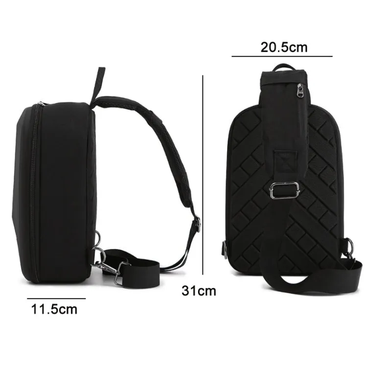 Storage Bag Messenger Bag Chest Bag For DJI Mini 3 /Mini 3 Pro(Black)