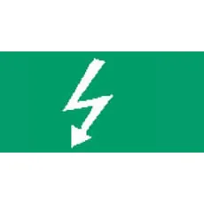 Switch Lens Bottom Green Power Pk5