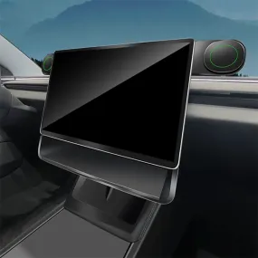TAPTES® Multifunctional Under-Screen Storage Box with Phone Holder for Tesla Model 3/Y