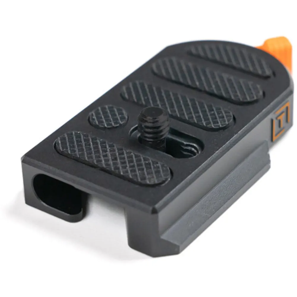 Tether Tools TetherGuard LeverLock Plate & USB-C Cable Kit (15', High-Visibility Orange) - Bundle
