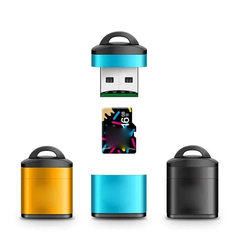 TF Micro SD Card Reader: Fast Data Transfer Solution for Computers-Laptops