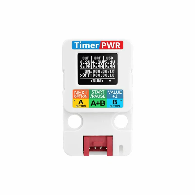 Timer Power Unit with OLED Display (INA3221)