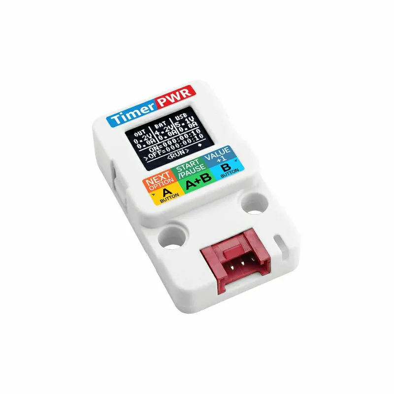 Timer Power Unit with OLED Display (INA3221)