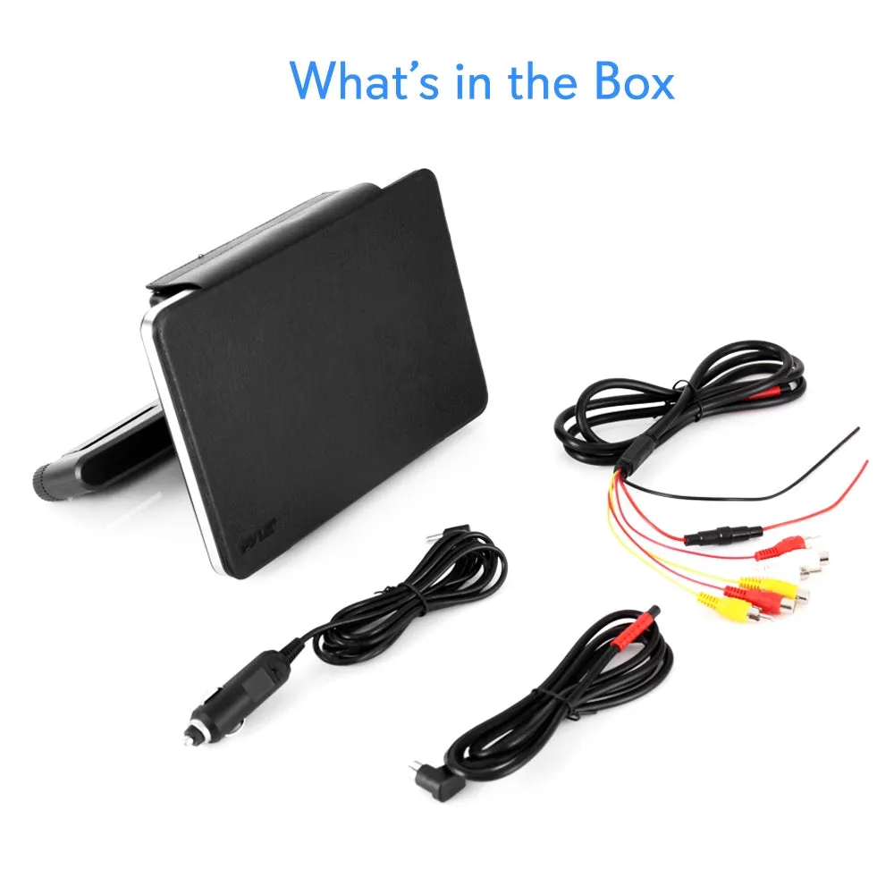 Touchscreen Cd/Dvd Player - Vehicle Headrest Mount Multimedia Entertainment System (9.4’’ -Inch Display)