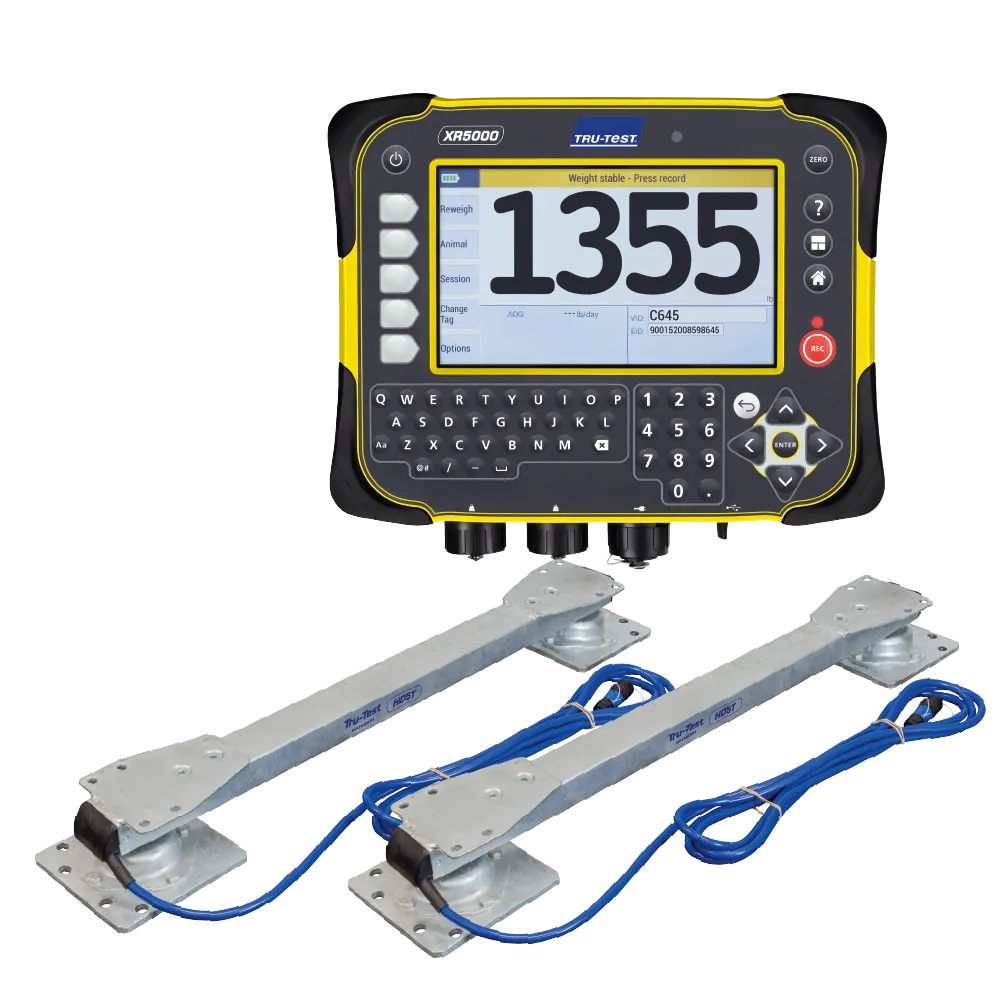 Tru-test XR5000 Weigh Indicator and HD5T Load bars bundle