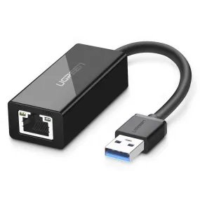 UGREEN Network Adapter USB 3.0 to Ethernet RJ45 LAN Gigabit Adapter for 10/100/1000 Mbps Ethernet Supports Nintendo Switch