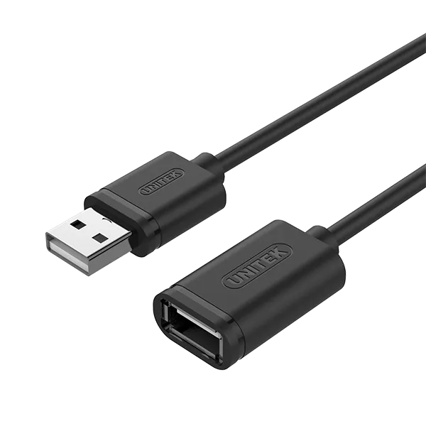 Unitek USB2.0 AM-AF Cable - 2m/3m/5m (Y-C450GBK/Y-C417GBK/Y-C418GBK)