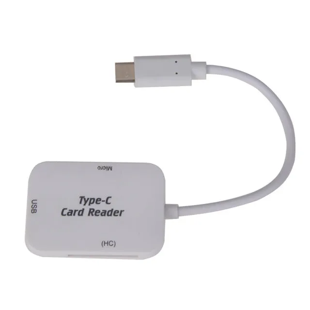 USB Type- C To USB 3.1 HUB SD Memory Card Reader