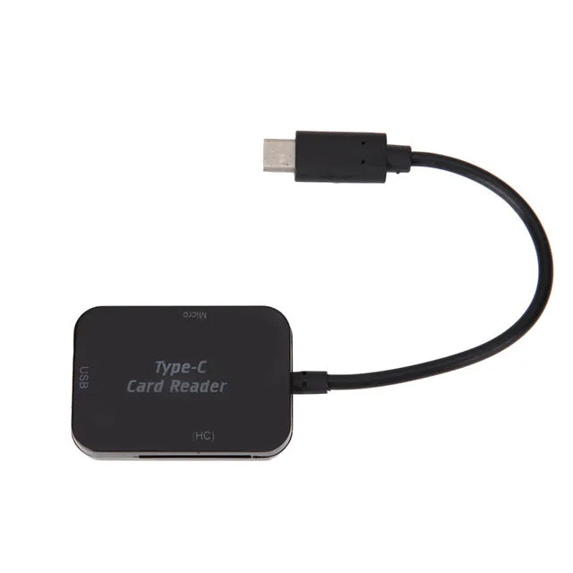 USB Type- C To USB 3.1 HUB SD Memory Card Reader