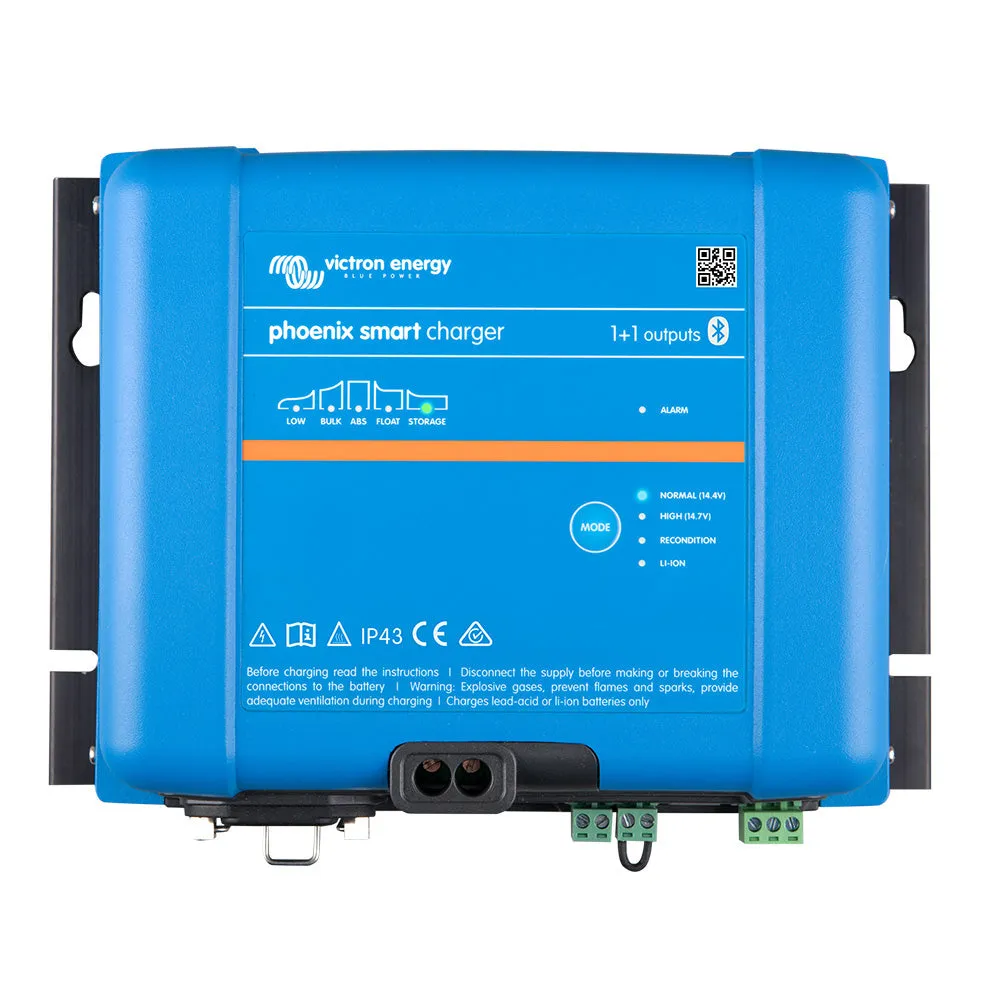 Victron Phoenix Smart Charger 24V 25A IP43 1 1 120-240VAC - Energy Efficient Battery Charging
