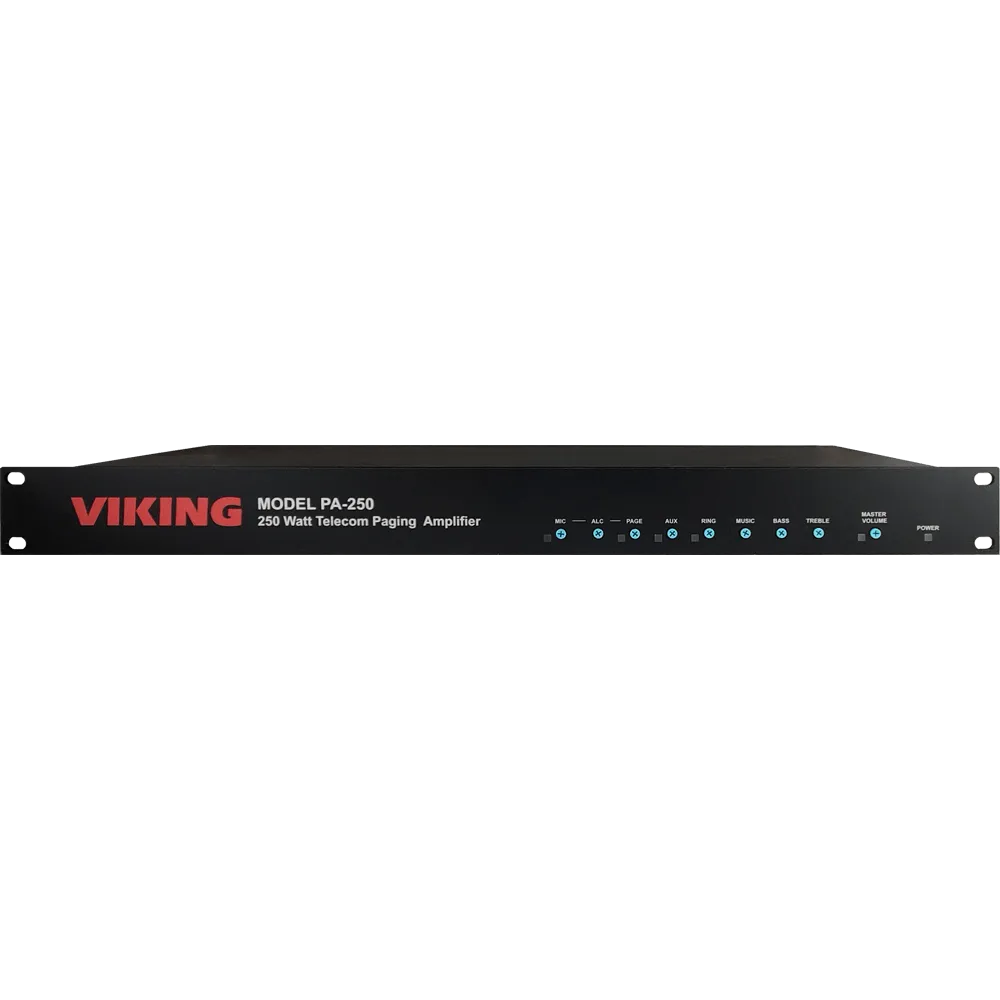 Viking PA-250 250 Watt Telecom Paging Amplifier