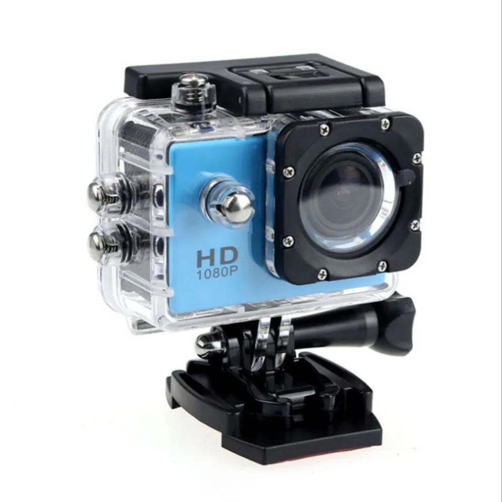 Waterproof HD 1080P Digital Video Camera - G22 COMS Sensor, Wide Angle Lens, Sports Camera for Swimming and Diving