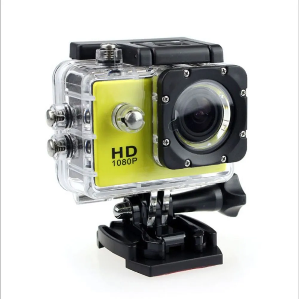 Waterproof HD 1080P Digital Video Camera - G22 COMS Sensor, Wide Angle Lens, Sports Camera for Swimming and Diving