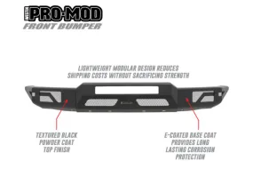 Westin 58-41055 Chevy Colorado 2015-2022 Pro-Mod Front Bumper Non-Winch (Not ZR2)