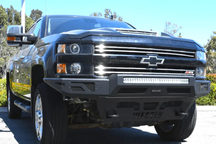Westin 58-41165 Chevy Silverado 2500/3500 2015-2019 Pro-Mod Front Bumper Non-Winch