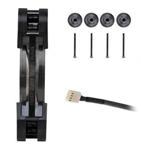 X2 Air Force 120x120x25mm LED Fan X212025N7L4-B-PWM