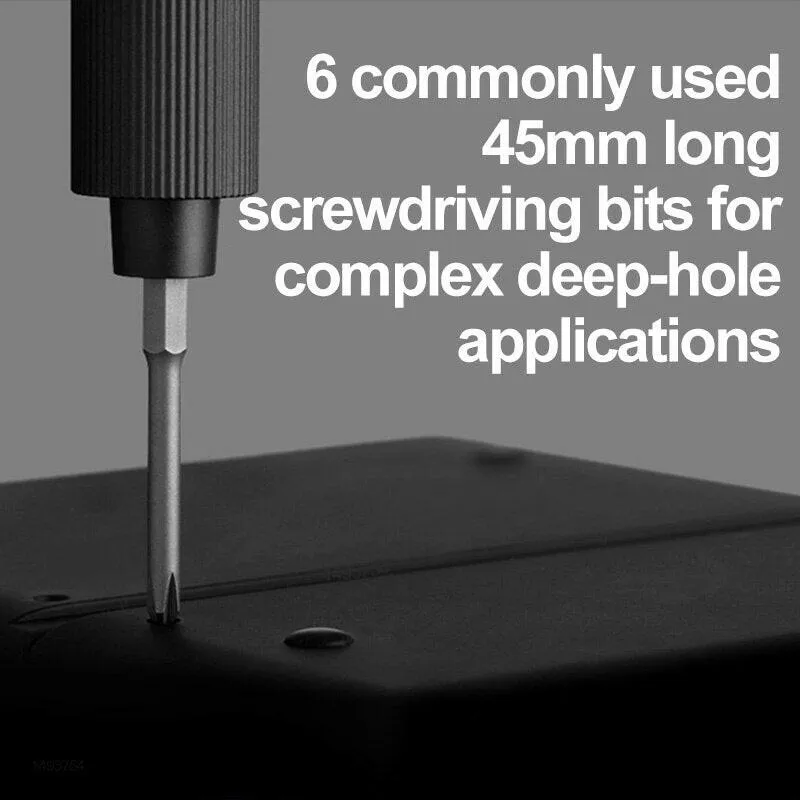 Xiaomi Mijia Electric Precision Screwdriver Magnetic Kit with 24 PCS Screw Heads Power Tools Sets for Smart Home PC Phone Repair