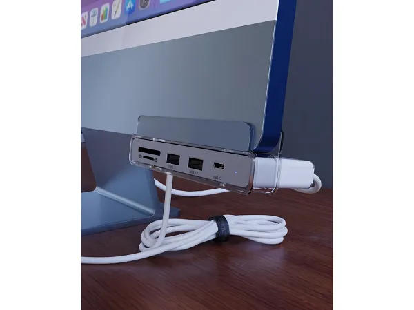 XTREMEMAC Type-C 6 In 1 Hub With Hanging Stand For iMac