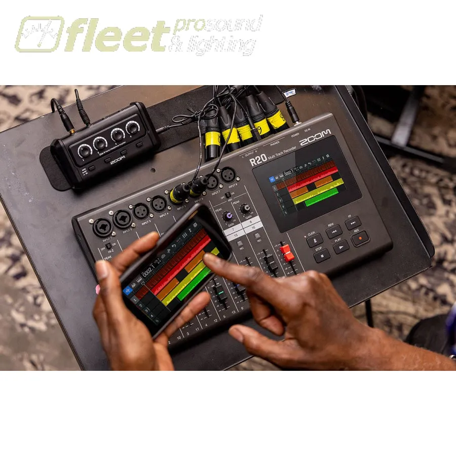Zoom R20 16-track Recorder, Interface, Controller, Sampler